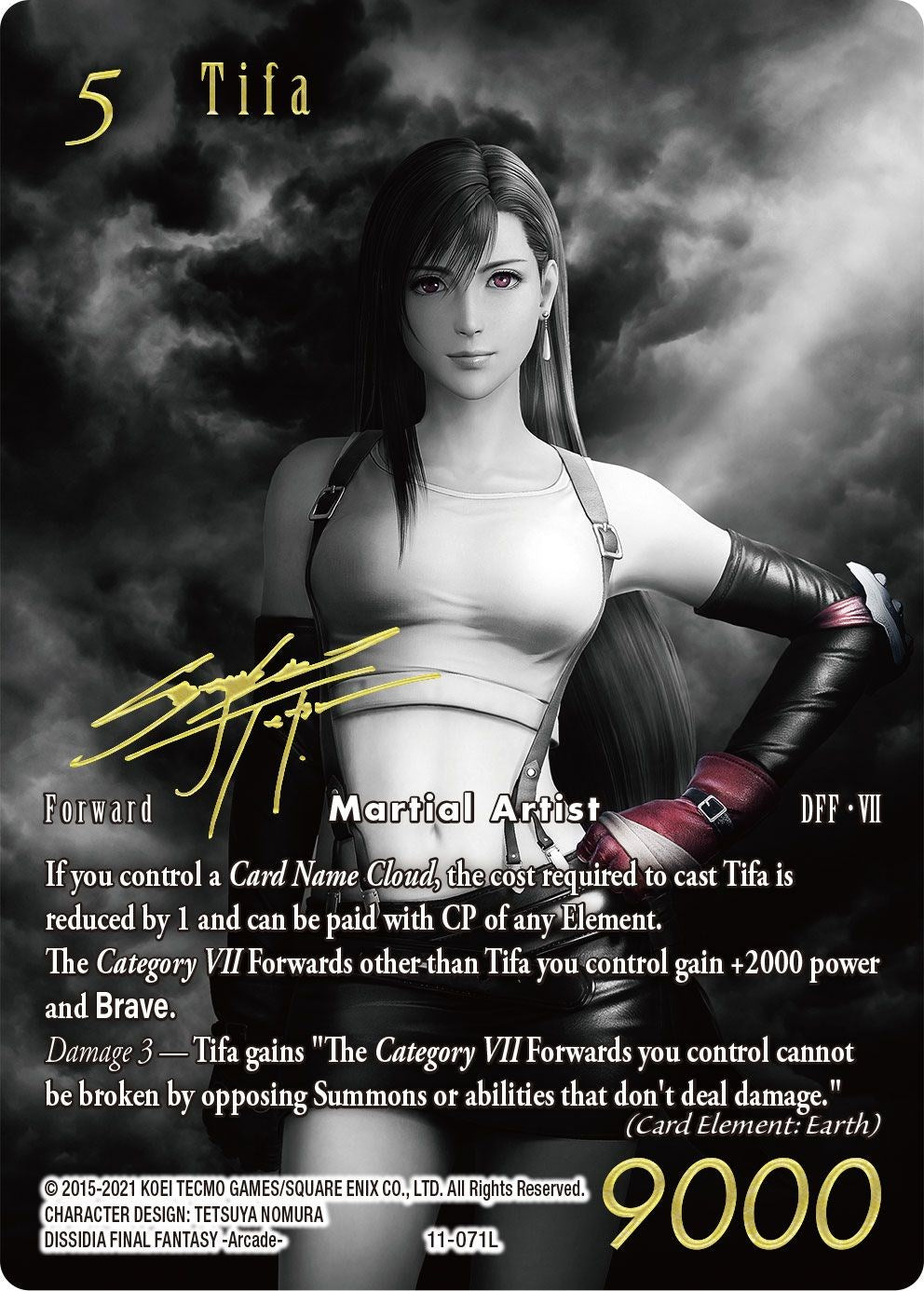 Tifa (Noir Promo) [Promo Cards] | Total Play