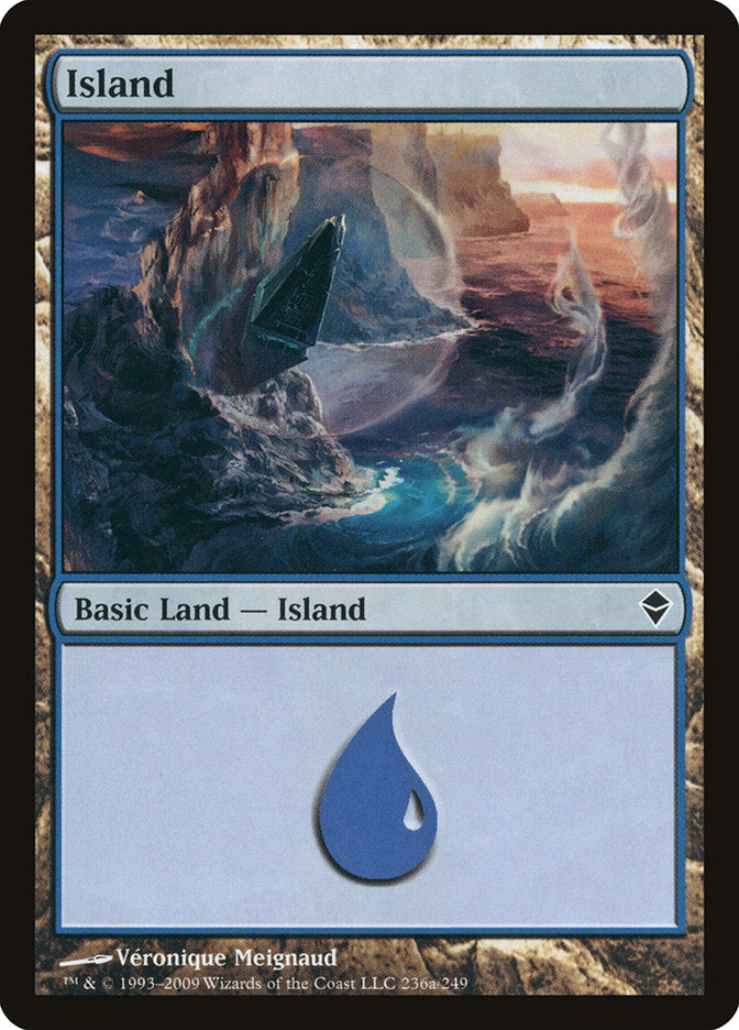 Island (236a) [Zendikar] | Total Play