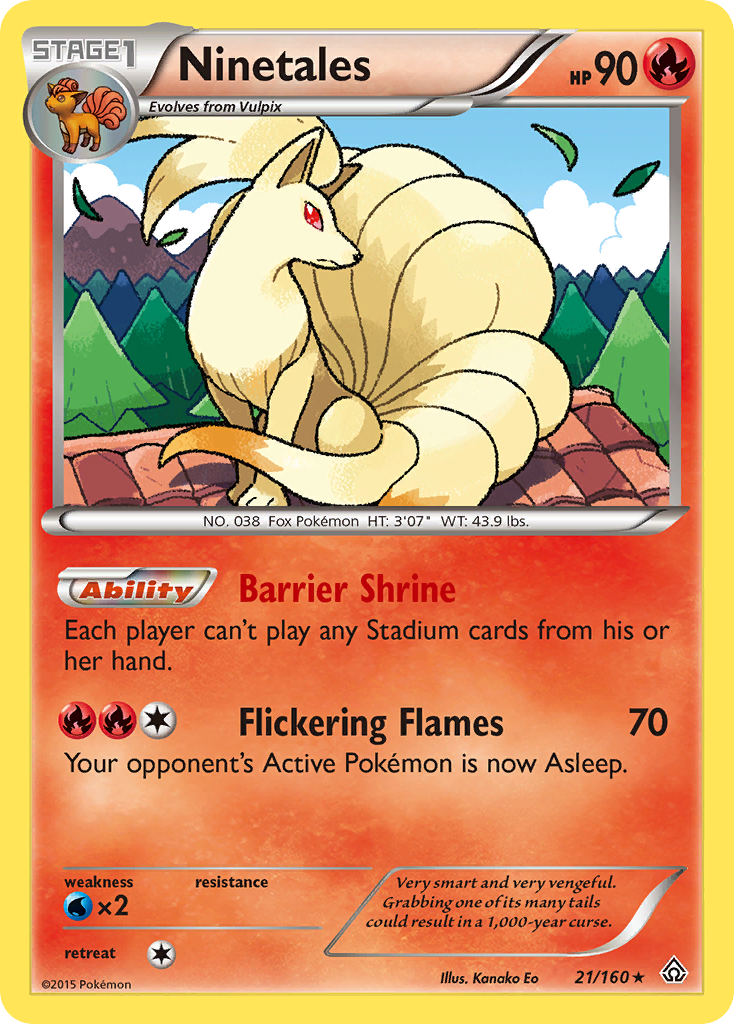 Ninetales (21/160) [XY: Primal Clash] | Total Play