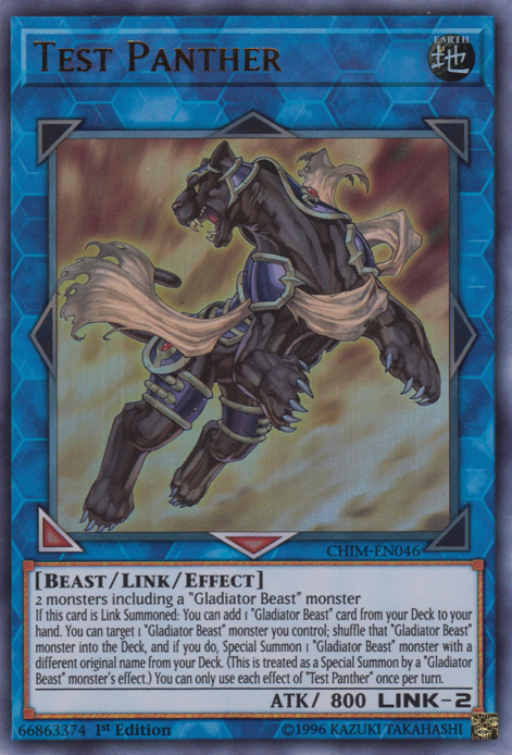 Test Panther [CHIM-EN046] Ultra Rare | Total Play