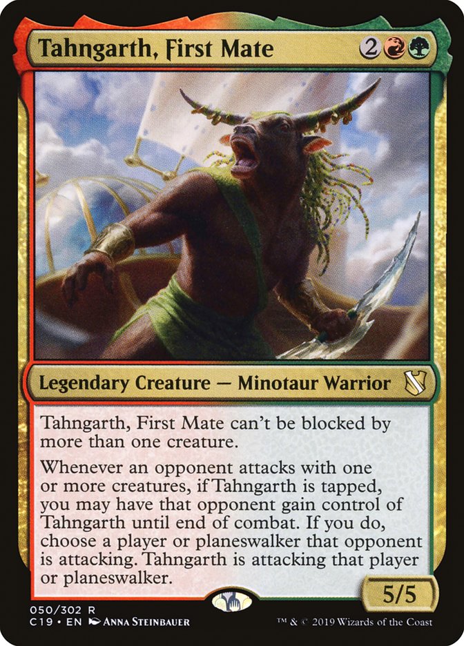 Tahngarth, First Mate [Commander 2019] | Total Play