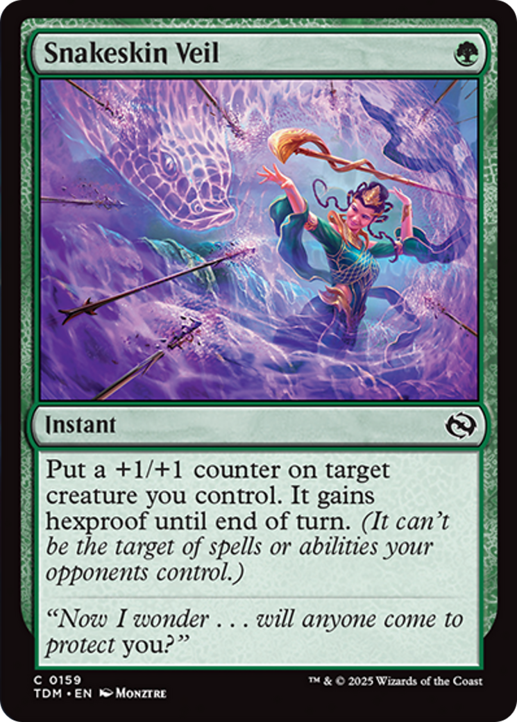 Snakeskin Veil [Tarkir: Dragonstorm] | Total Play