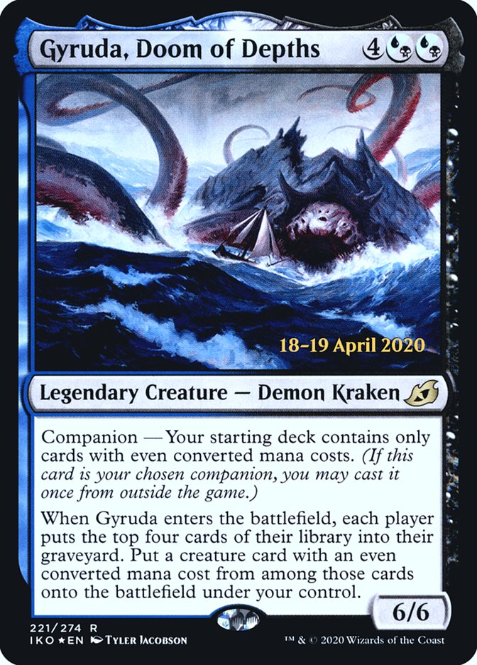 Gyruda, Doom of Depths [Ikoria: Lair of Behemoths Prerelease Promos] | Total Play