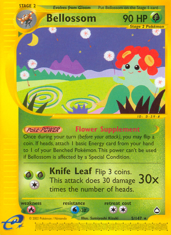 Bellossom (5/147) [Aquapolis] | Total Play