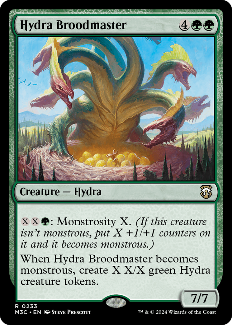 Hydra Broodmaster (Ripple Foil) [Modern Horizons 3 Commander] | Total Play