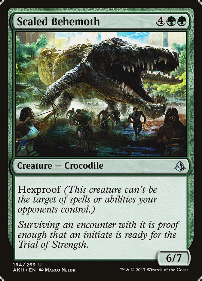 Scaled Behemoth [Amonkhet] | Total Play