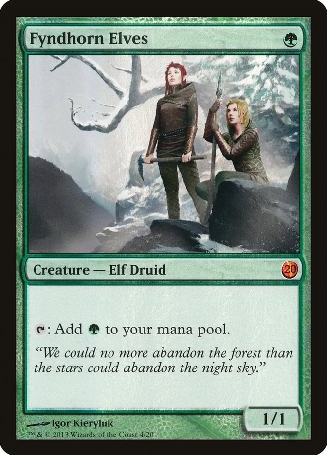 Fyndhorn Elves [From the Vault: Twenty] | Total Play