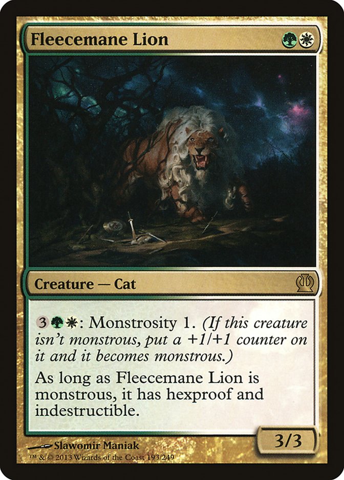 Fleecemane Lion [Theros] | Total Play