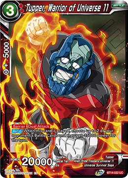 Tupper, Warrior of Universe 11 (BT14-022) [Cross Spirits] | Total Play