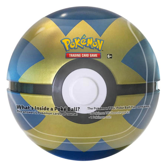 Poke Ball Tin - Quick Ball (2022) | Total Play