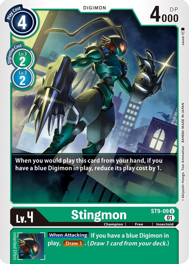 Stingmon [ST9-09] [Starter Deck: Ultimate Ancient Dragon] | Total Play