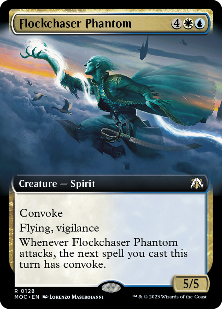 Flockchaser Phantom (Extended Art) [March of the Machine Commander] | Total Play