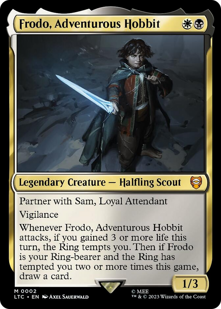 Frodo, Adventurous Hobbit [The Lord of the Rings: Tales of Middle-Earth Commander] | Total Play