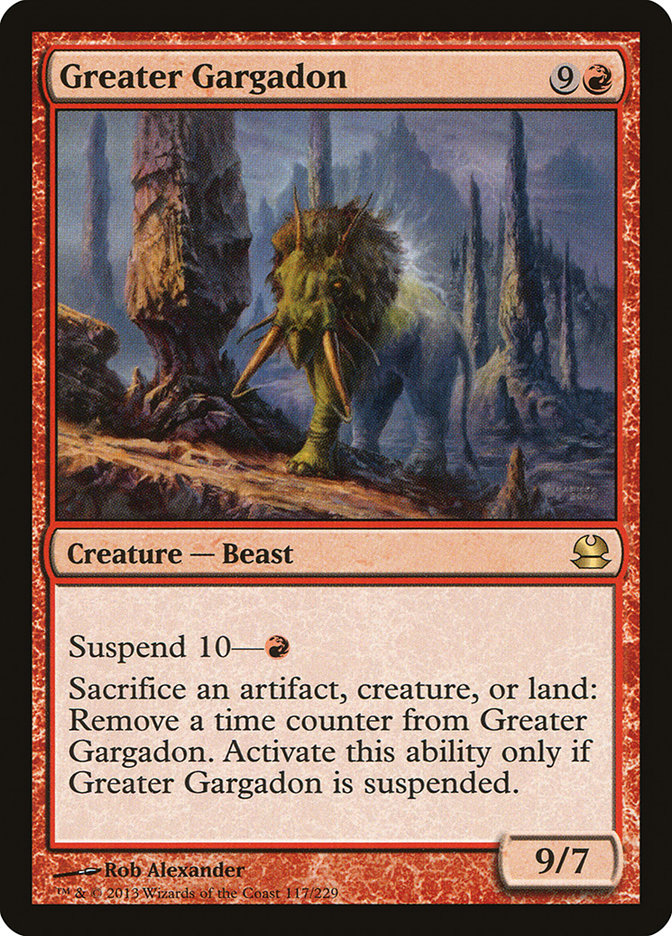 Greater Gargadon [Modern Masters] | Total Play