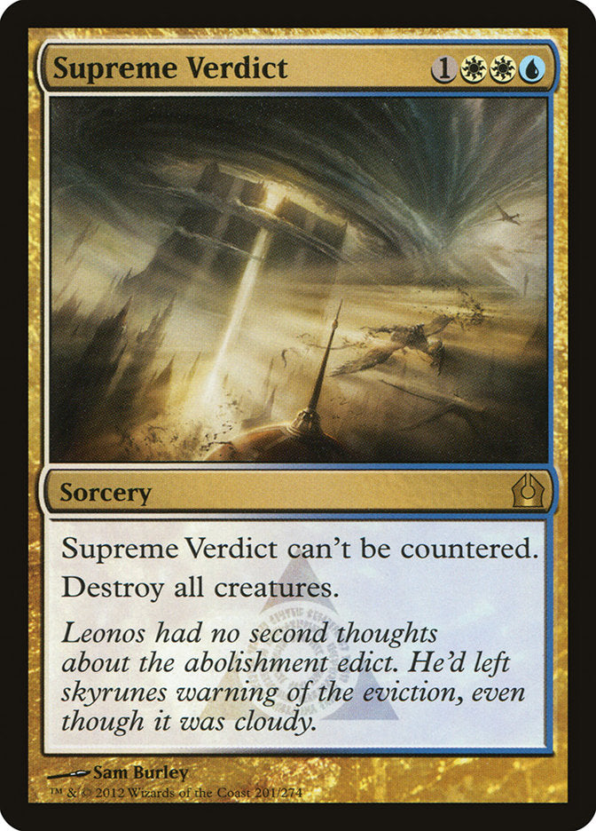 Supreme Verdict [Return to Ravnica] | Total Play