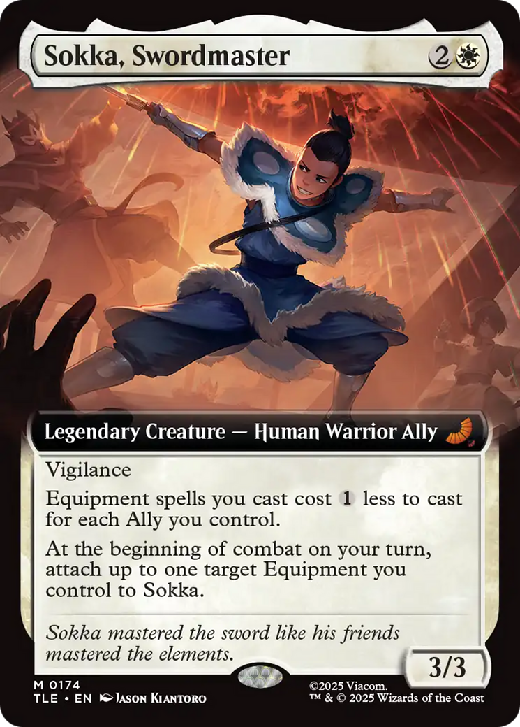 Sokka, Swordmaster (Extended Art) [Avatar: The Last Airbender: Eternal-Legal] | Total Play