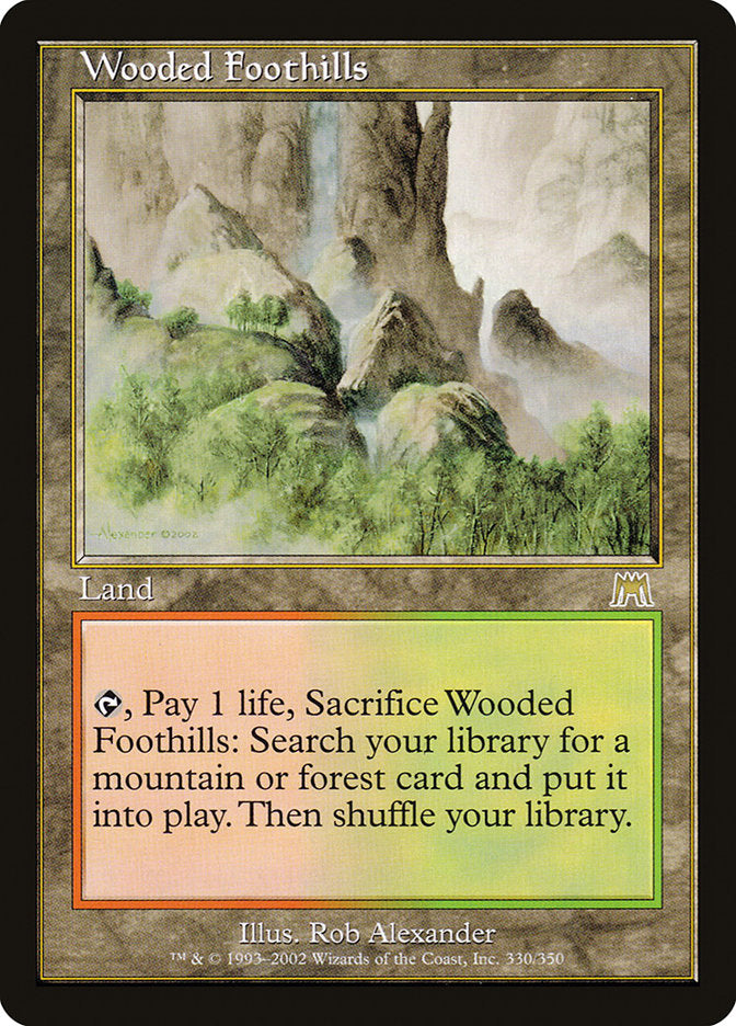 Wooded Foothills [Onslaught] | Total Play