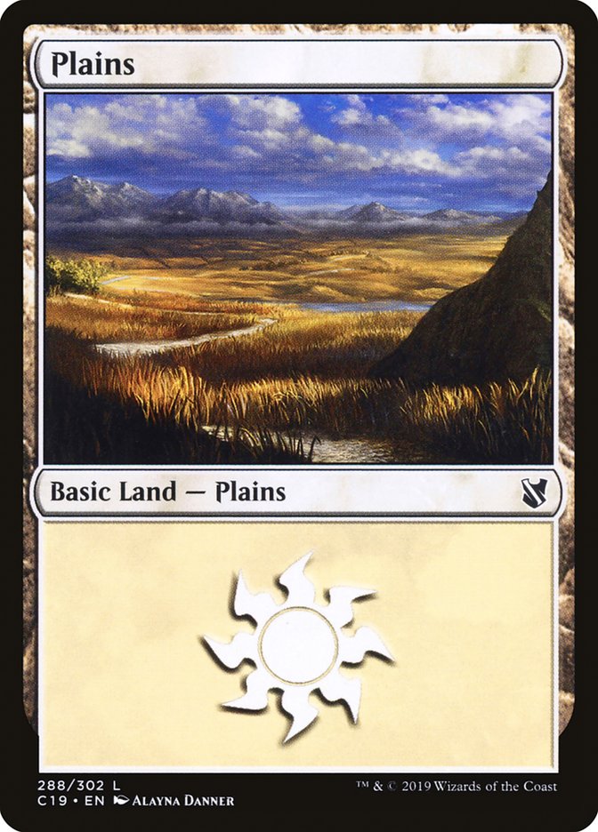 Plains (288) [Commander 2019] | Total Play