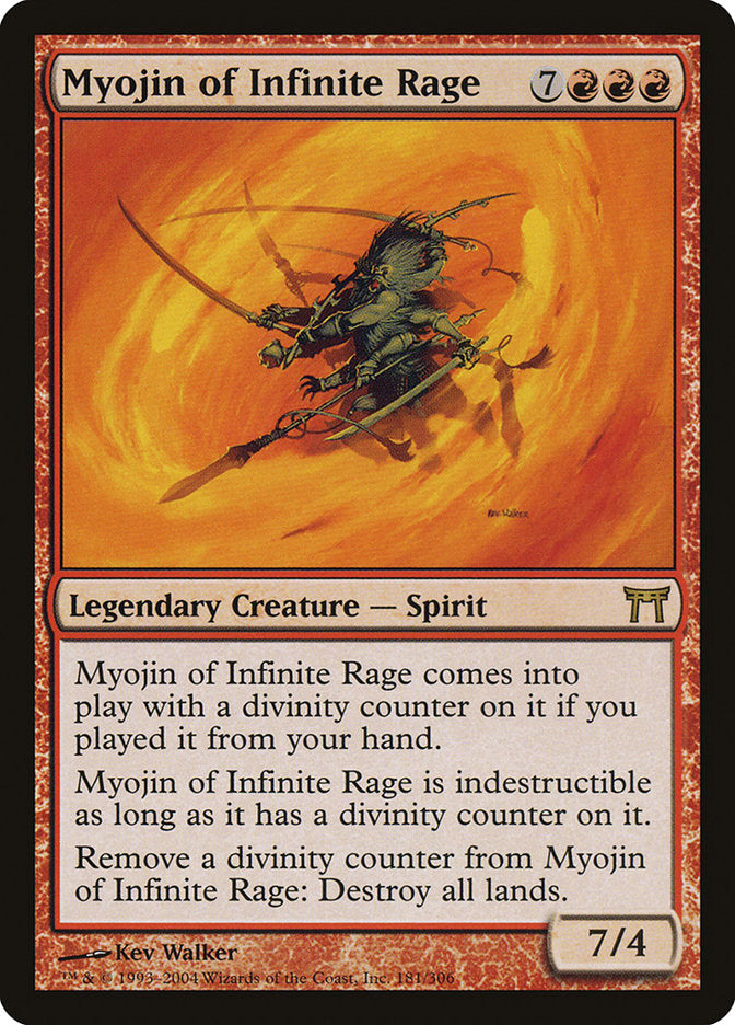 Myojin of Infinite Rage [Champions of Kamigawa] | Total Play