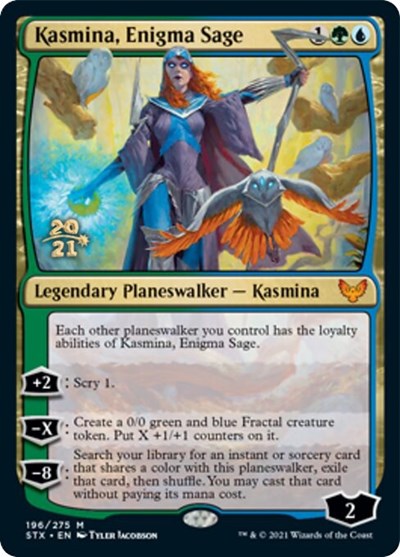 Kasmina, Enigma Sage [Strixhaven: School of Mages Prerelease Promos] | Total Play