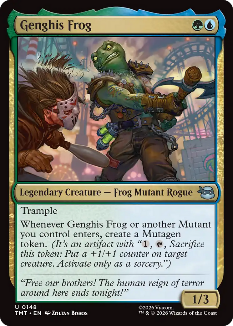 Genghis Frog [Teenage Mutant Ninja Turtles] | Total Play