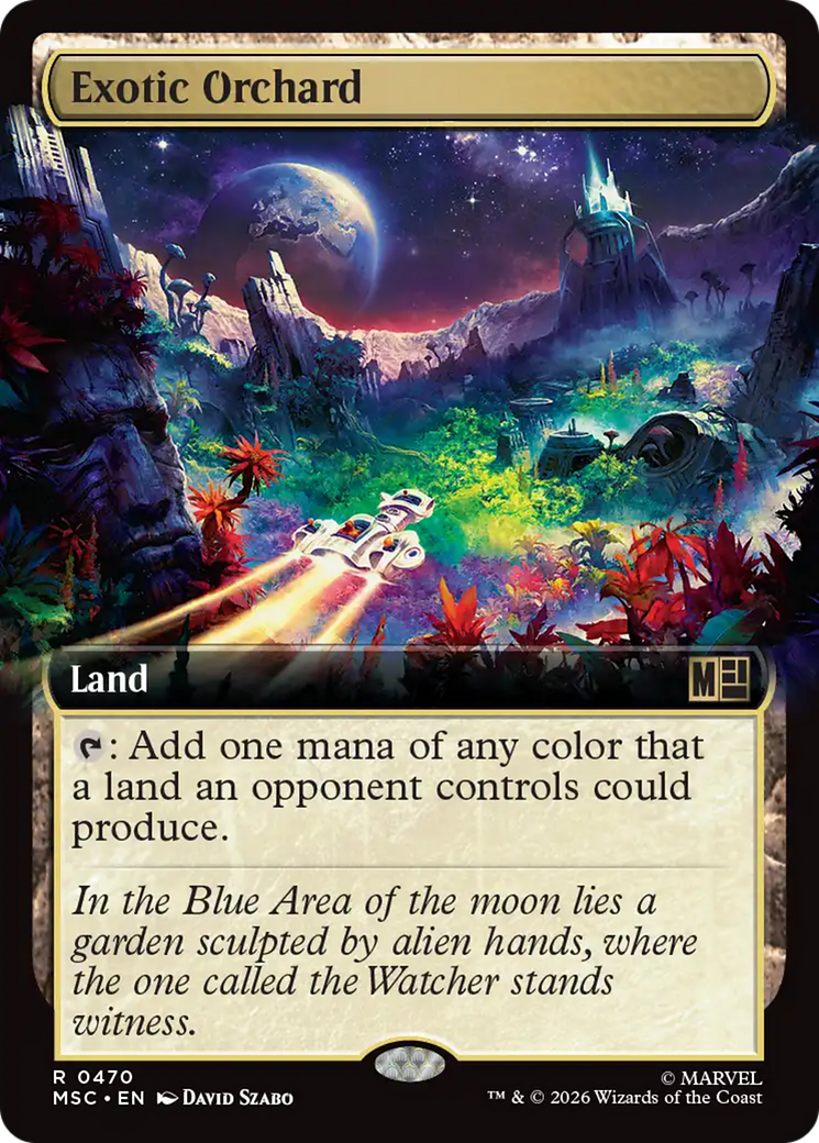 Exotic Orchard (Extended Art) [Marvel Super Heroes Commander] | Total Play