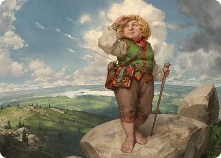 Elanor Gardner Art Card [The Lord of the Rings: Tales of Middle-earth Art Series] | Total Play