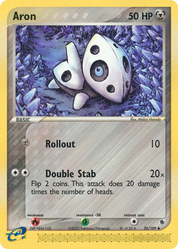 Aron (25/109) [EX: Ruby & Sapphire] | Total Play