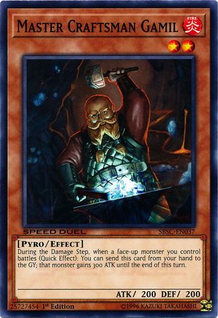 Master Craftsman Gamil [SBSC-EN037] Common | Total Play