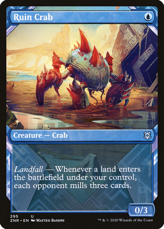 Ruin Crab (Showcase) [Zendikar Rising] | Total Play