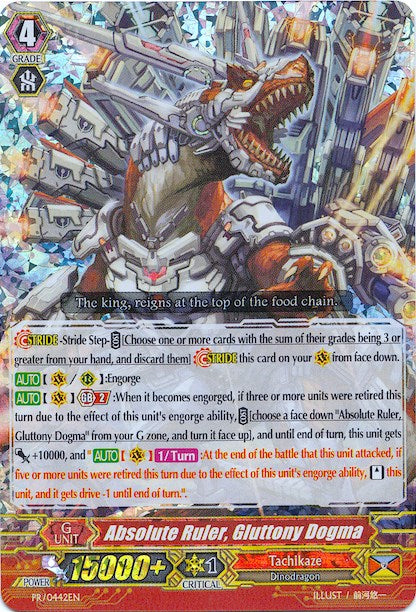 Absolute Ruler, Gluttony Dogma (PR/0442EN) [Promo Cards] | Total Play