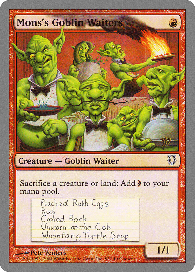 Mons's Goblin Waiters [Unhinged] | Total Play