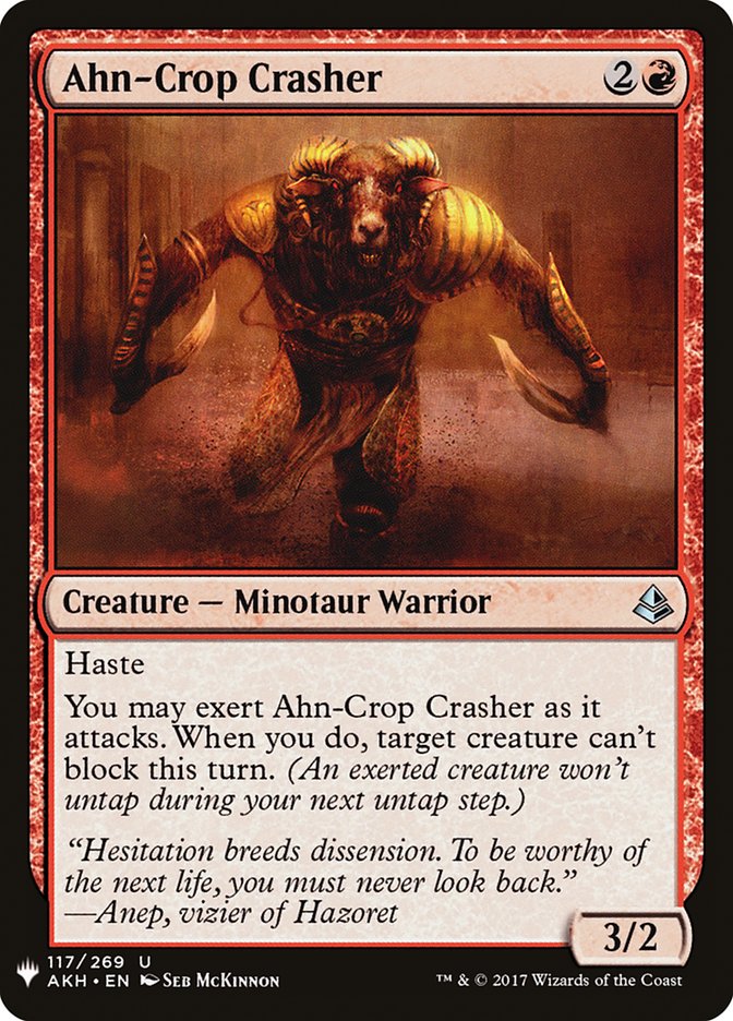 Ahn-Crop Crasher [Mystery Booster] | Total Play