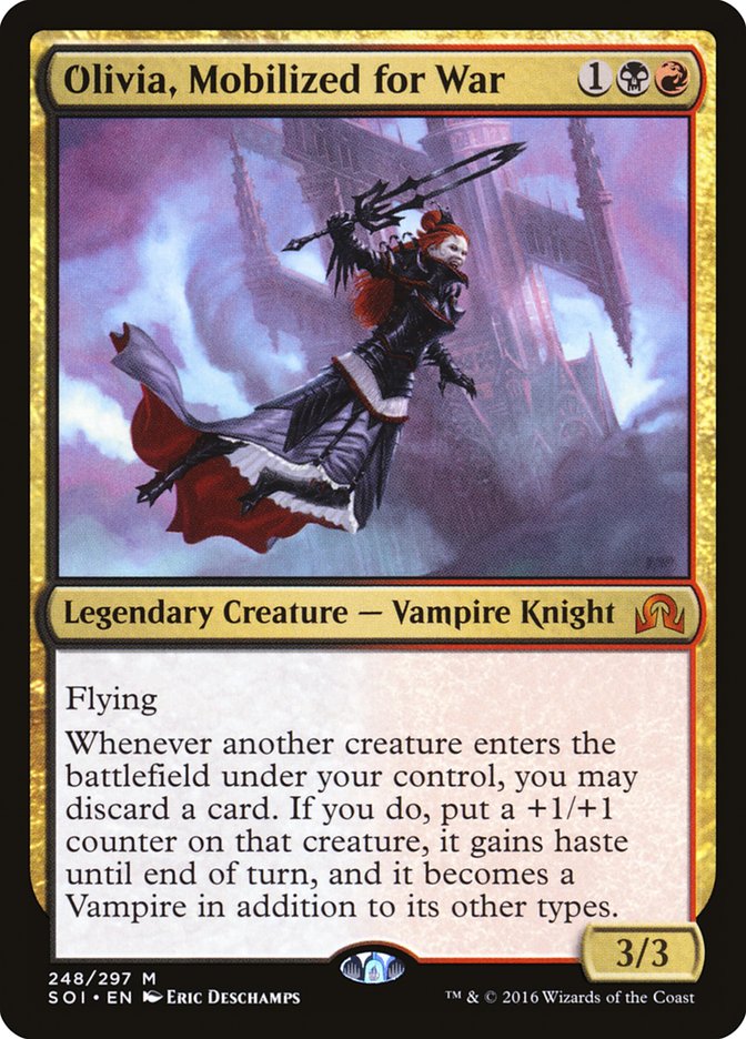 Olivia, Mobilized for War [Shadows over Innistrad] | Total Play