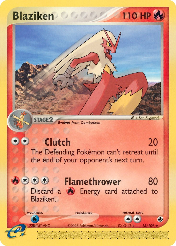 Blaziken (15/109) [EX: Ruby & Sapphire] | Total Play