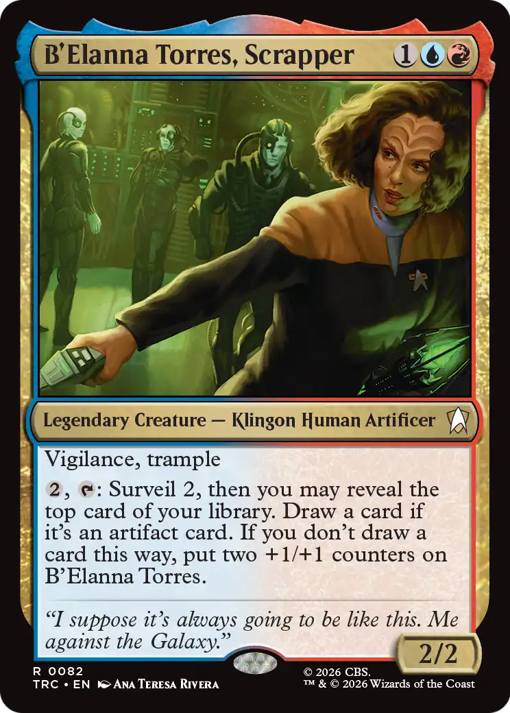 B'Elanna Torres, Scrapper (Surge Foil) [Star Trek Commander] | Total Play