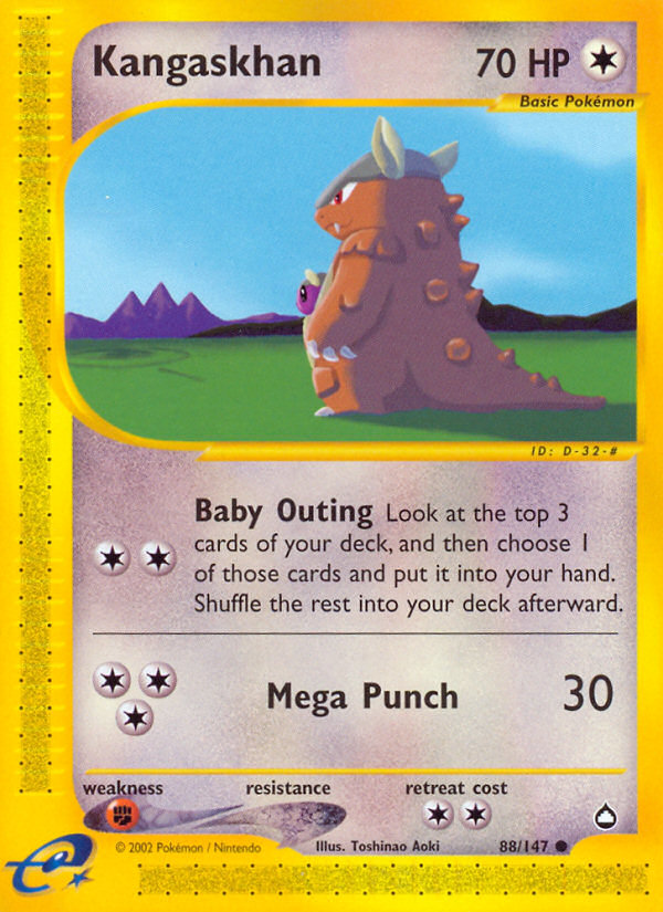 Kangaskhan (88/147) [Aquapolis] | Total Play