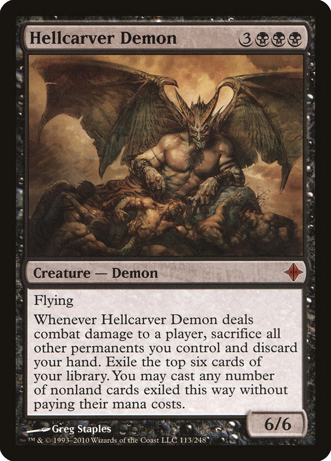 Hellcarver Demon [Rise of the Eldrazi] | Total Play