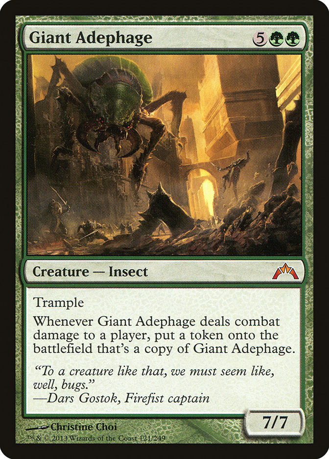 Giant Adephage [Gatecrash] | Total Play
