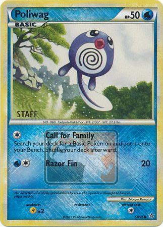 Poliwag (58/95) (League Promo Staff) [HeartGold & SoulSilver: Unleashed] | Total Play