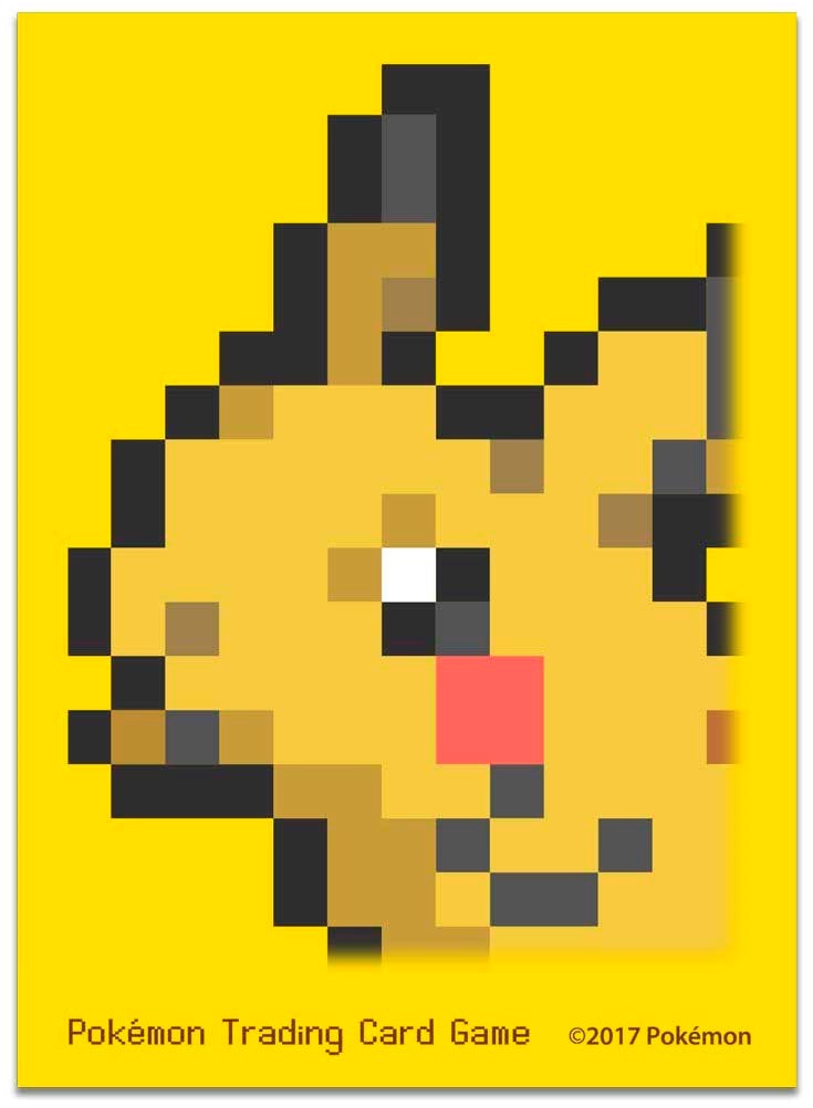 Card Sleeves - Pikachu (Pixel Art) | Total Play