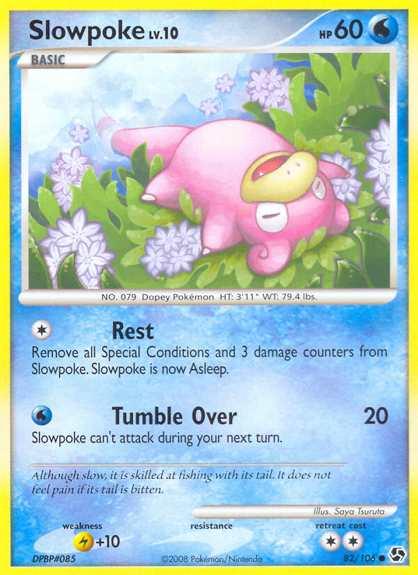 Slowpoke (82/106) [Diamond & Pearl: Great Encounters] | Total Play