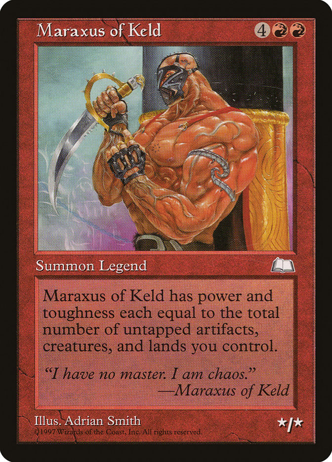 Maraxus of Keld [Weatherlight] | Total Play
