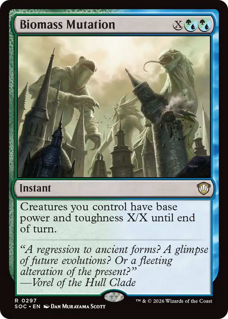 Biomass Mutation [Secrets of Strixhaven Commander] | Total Play