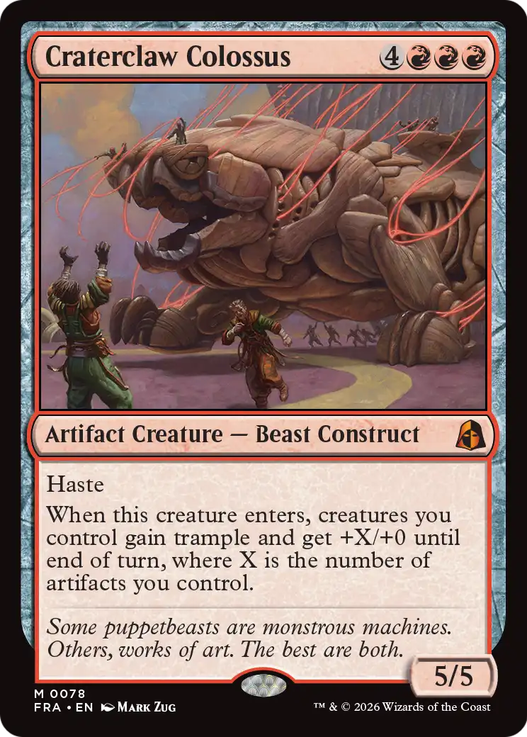 Craterclaw Colossus [Reality Fracture] | Total Play