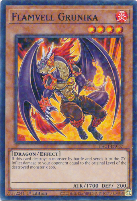 Flamvell Grunika (Duel Terminal) [HAC1-EN067] Common | Total Play