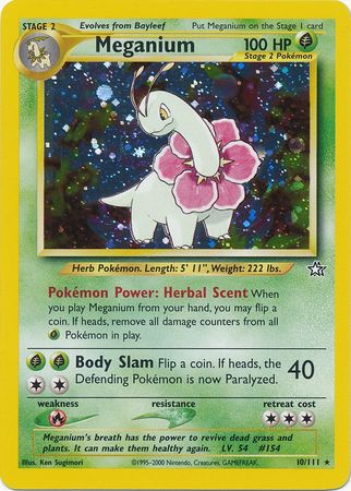 Meganium (10/111) [Neo Genesis Unlimited] | Total Play