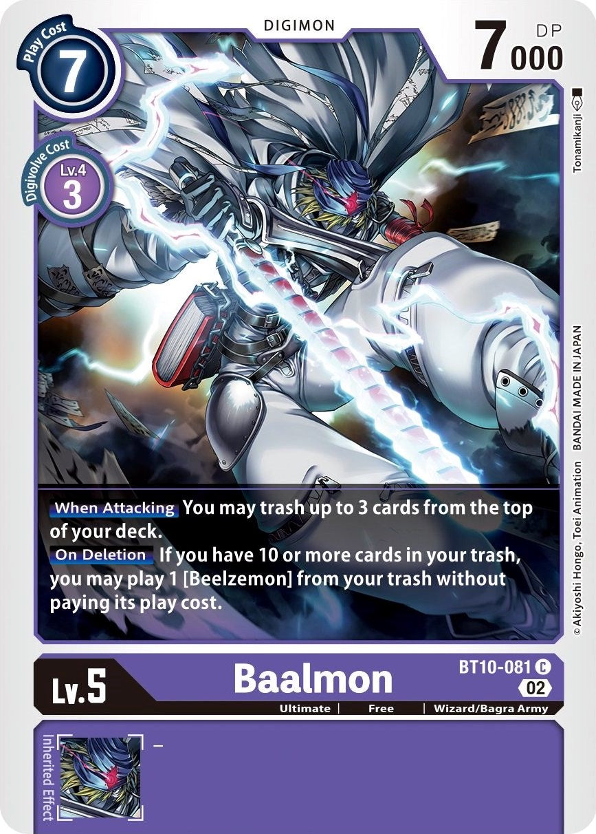 Baalmon [BT10-081] [Xros Encounter] | Total Play