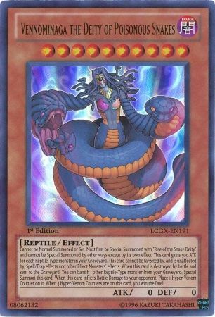Vennominaga the Deity of Poisonous Snakes [LCGX-EN191] Ultra Rare | Total Play