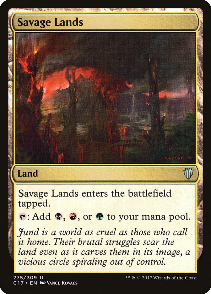 Savage Lands [Commander 2017] | Total Play